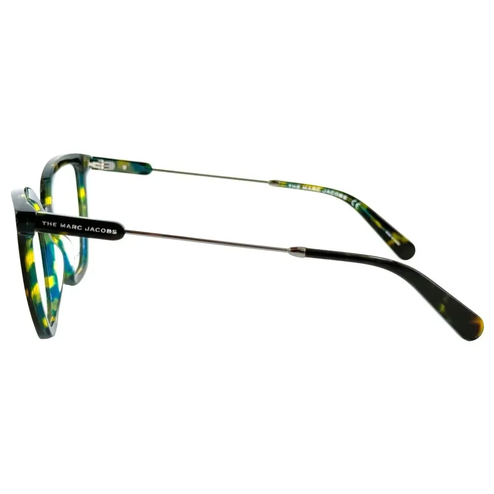 Marc Jacobs Marc 596 Womens Plastic Eyeglass Frame YAP Havana Teal 54-18